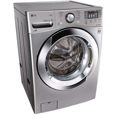 LG ENERGY STAR® 4.5 cu. ft. Ultra-Large Capacity Front-Load Washer with Steam