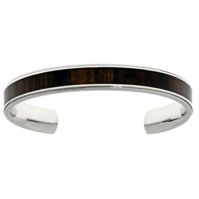 Mens Stainless Steel Cuff Bracelet JCPenney
