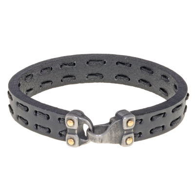 Mens Stainless Steel Wrap Bracelet