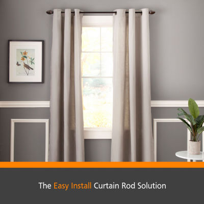 Kenney® Fast Fit™ Easy Install Bailey Curtain Rod