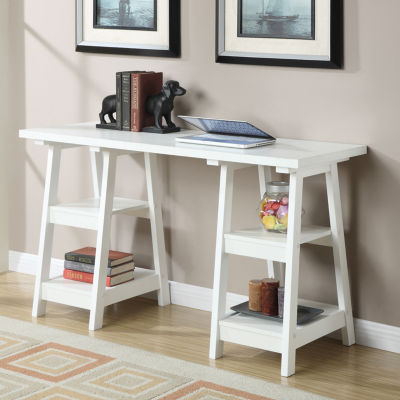 Designs 2 Go Double Trestle Desk