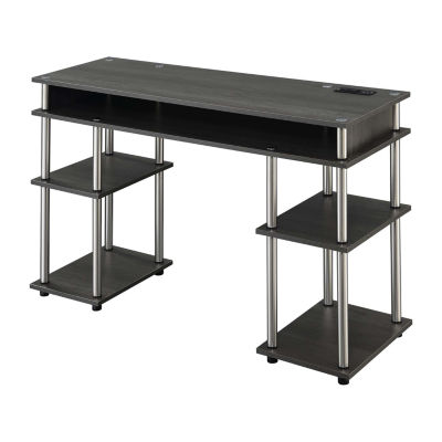 Designs 2 Go Desk with Charging Station