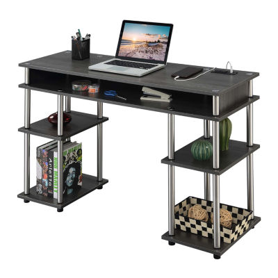 Designs 2 Go Desk with Charging Station
