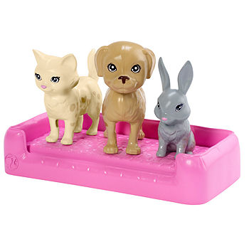 campagne Mathis tennis Barbie Play 'N' Wash Pets Doll And Playset, Color: Brb Wash Pets - JCPenney