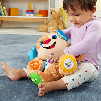Fisher-Price Plush Baby Toy With Lights And Smart Stages Learning Content,  Laugh & Learn Puppy