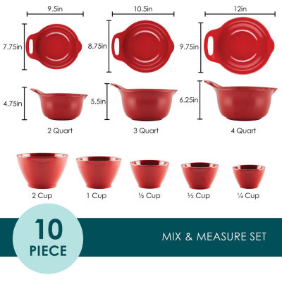 Rachael Ray 10-pc. Mixing and Measure Set