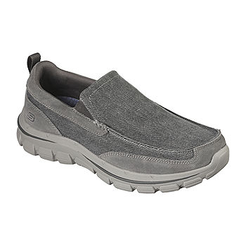 royalty etiket Positief Skechers Mens Palmero Matthis Slip-On Shoe, Color: Charcoal Canvas -  JCPenney