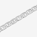 Stainless Steel 8 3/4 Inch Solid Link Bracelet
