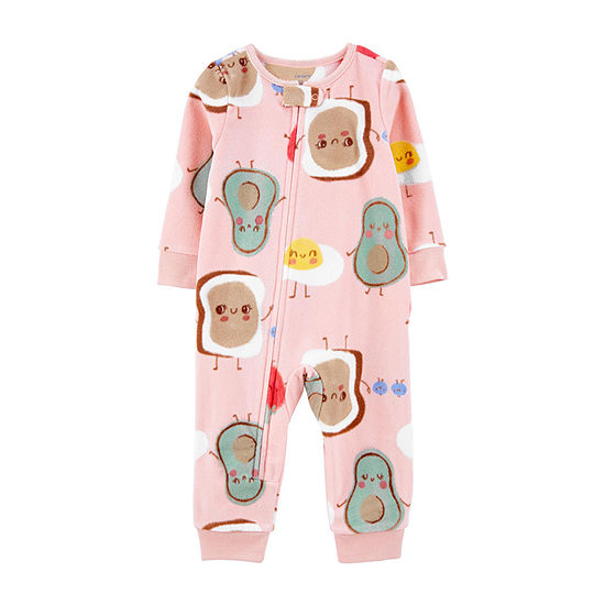 Carter's Toddler Girls Long Sleeve One Piece Pajama