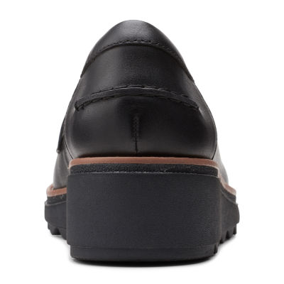 Clarks Sharon Gracie Womens Round Closed Toe Loafers