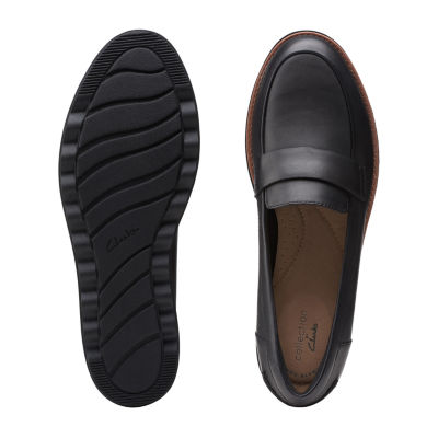 Clarks Sharon Gracie Womens Round Closed Toe Loafers