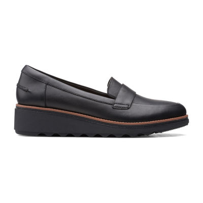 Clarks Womens Sharon Gracie Slip-On Shoe