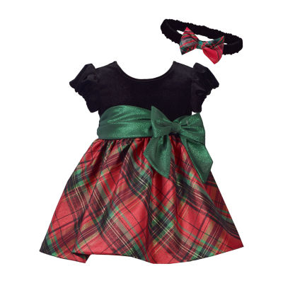 Bonnie jean outlet baby christmas dresses