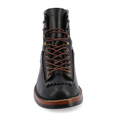 Taft 365 Mens M007 Stacked Heel Lace-Up Boots