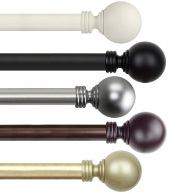 Rod Desyne Globe 1" Adjustable Curtain Rod