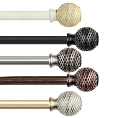 Rod Desyne Bala 1 IN Adjustable Curtain Rod