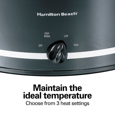 Hamilton Beach® 8-qt. Oval Slow Cooker + Lid Rest