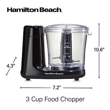 Hamilton Beach® 3-Cup Food Chopper, Color: Black