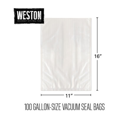 Weston 11" x 16" Vacuum Sealer Bag  100 Count