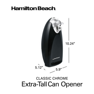 Hamilton Beach® Classic Chrome Extra-Tall Can Opener