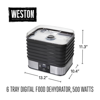 Weston 6 Tray Digital Dehydrator