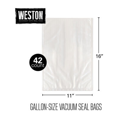 Weston 11x16 Vacuum Sealer Bag- 42 Ct