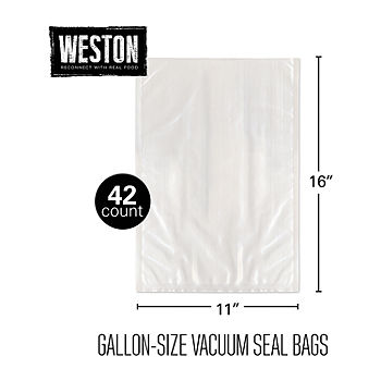 Weston 11x16 Vacuum Sealer Bag- 42 Ct