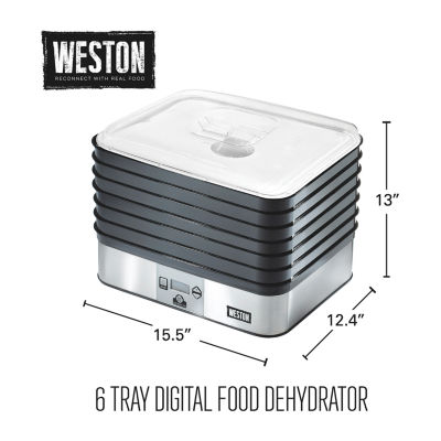 Weston 6 Tray Digital Dehydrator Plus