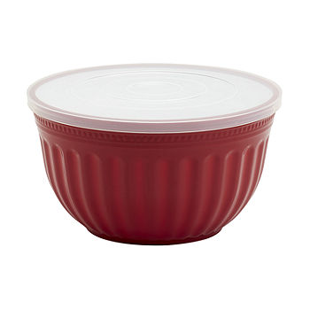 Denmark 17 Piece Bowl Set with Lids, Red - 8 or More Pieces