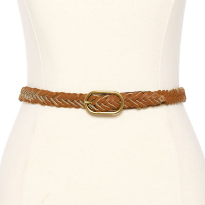 a.n.a Braided Skinny Womens Belt