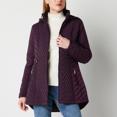 Gallery Womens Removable Hood Midweight Quilted Jacket