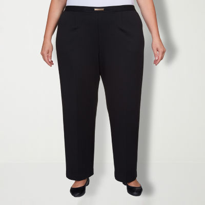 Alfred Dunner Polyester Pull-On Pants - Short : : Clothing, Shoes  & Accessories