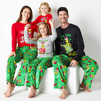 Grinch Family Custom Name Family Christmas Pajamas Sets - Family Christmas  Pajamas By Jenny