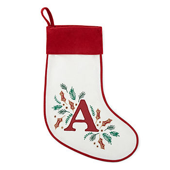 CHRISTMAS STOCKING with GOLD GLITTER DECORATING Pen Ships N 24h for sale  online