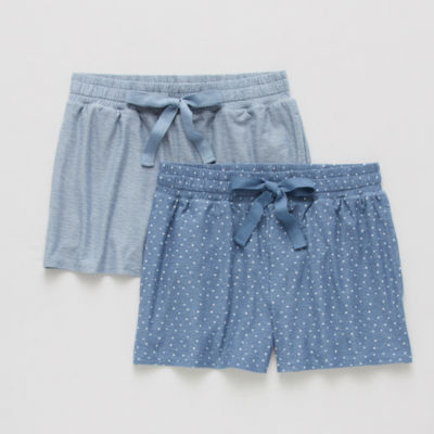 Jaclyn Womens Knit Pajama Shorts