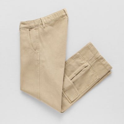 Thereabouts Little & Big Kid Boys Easy-on + Easy-off Sensory Friendly Straight Cargo Pant