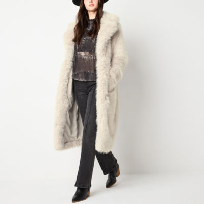 Ryegrass Faux Fur Lightweight Coat