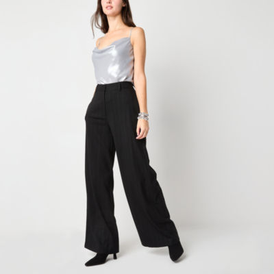 Worthington Womens Wide Leg Pant