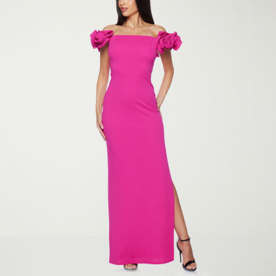 Premier Amour Off The Shoulder Womens Evening Gown