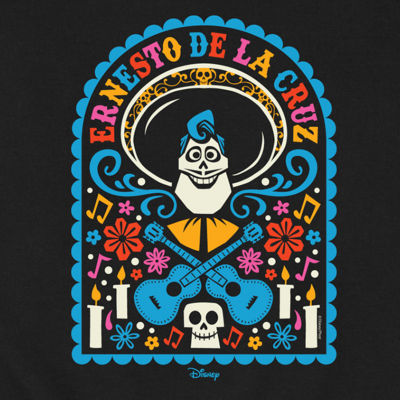 Mens Long Sleeve Coco Graphic T-Shirt