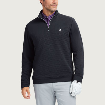 IZOD Hydrashield Mens Long Sleeve Quarter-Zip Pullover