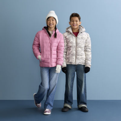 Thereabouts Little & Big Kid Girls Midweight Puffer Jacket