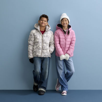 Thereabouts Little & Big Kid Girls Midweight Puffer Jacket