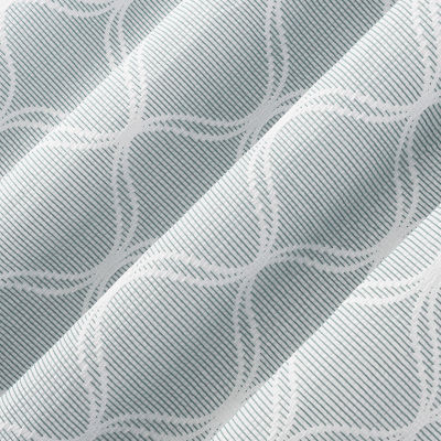 Sun Zero Tikal Woven Ogee Grommet Top Light-Filtering Single Curtain Panel