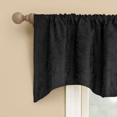 Sun Zero Bronte Floral Rod Pocket Valance
