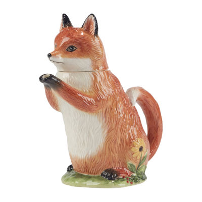 Certified International Woodland Critters 3D Teapot