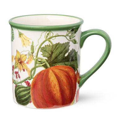 Certified International Harvest Fields 4-pc. Holiday Coffee Mug