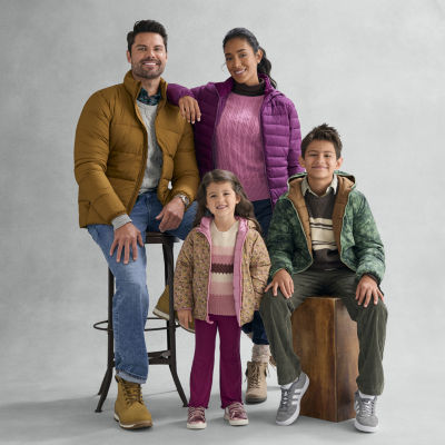 St. John's Bay Cable Mens Crew Neck Long Sleeve Pullover Sweater