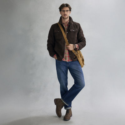 mutual weave Mens Straight Leg Relaxed Fit Jean