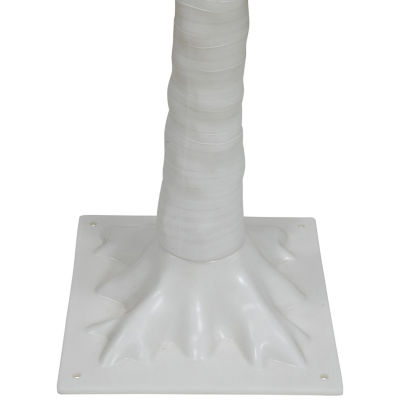 Northlight White Led Lighted Floral Artificial Warm White Lights 5 Foot Pre-Lit Christmas Tree